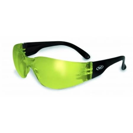 Safety Safety Rider Anti-Fog Safety Glasses With Yellow Tint Lens Rider YT A/F